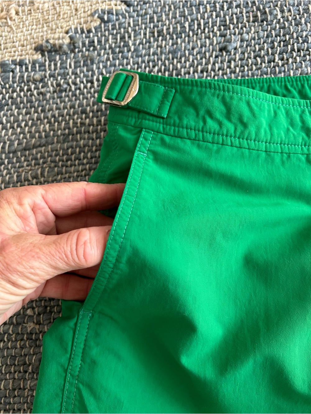 Orlebar Brown The Bulldog Short/Swim in Emerald Green - Picture 7 of 11